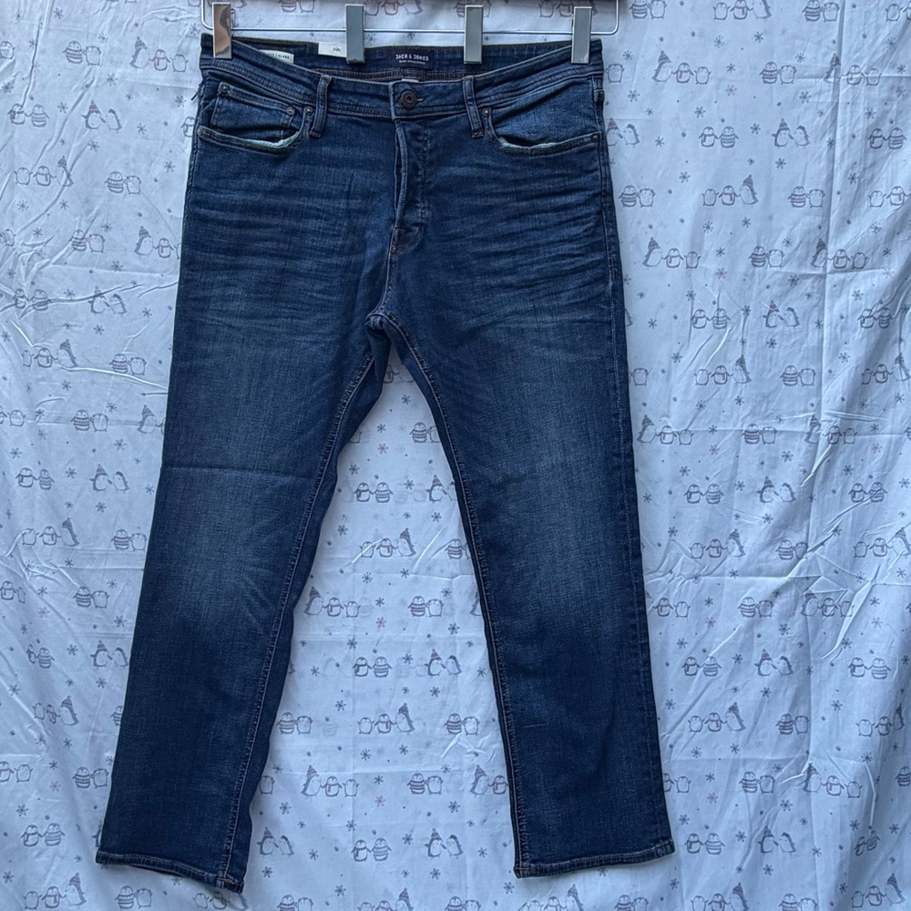 Jack & Jones Indigo Straight Jeans 34x30